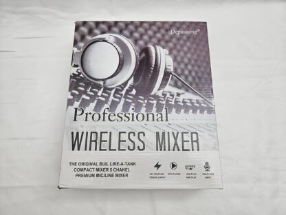 Depusheng 5-kanálový audio mixážny pult s USB