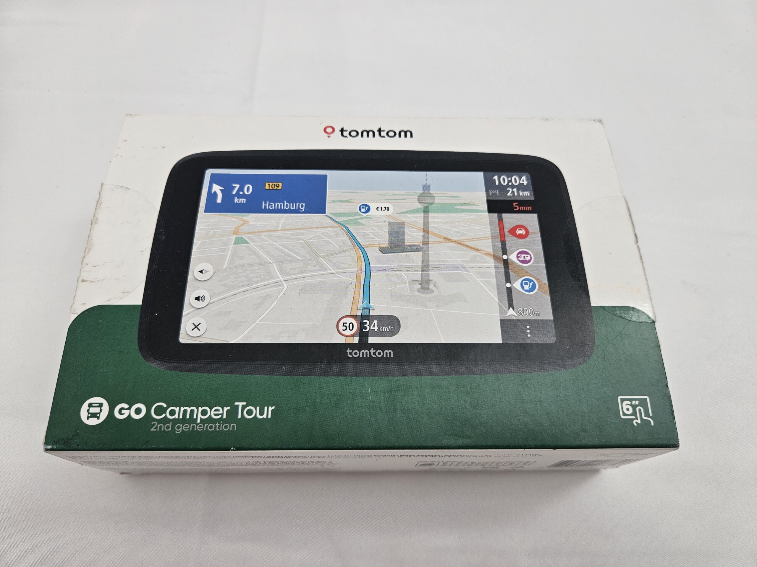 TomTom GO Camper Tour 2nd Gen 6" navigácia pre karavan