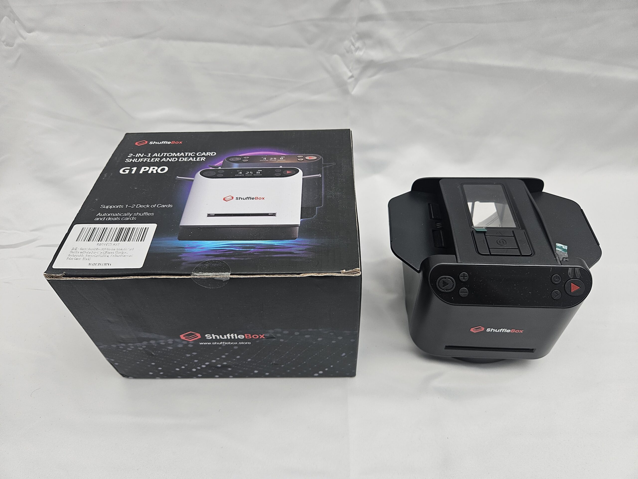 ShuffleBox G1 Pro automatická miešačka a rozdávač kariet – Obrázok 2