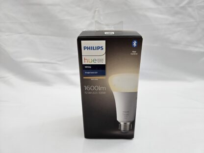 Philips Hue White E27 – smart LED žiarovka 1600 lm, teplá biela