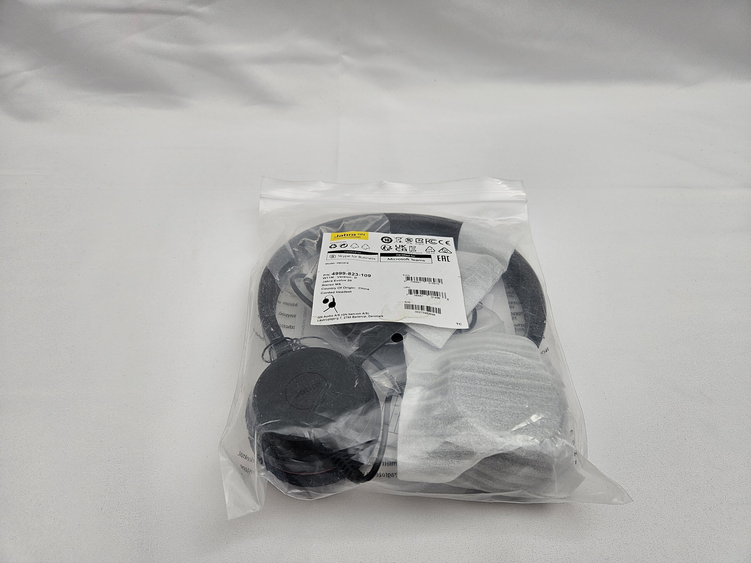 Jabra Evolve 20 Stereo MS – káblový USB headset