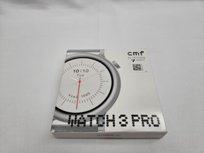 CMF by Nothing Watch 3 Pro – smart hodinky, svetlosivé