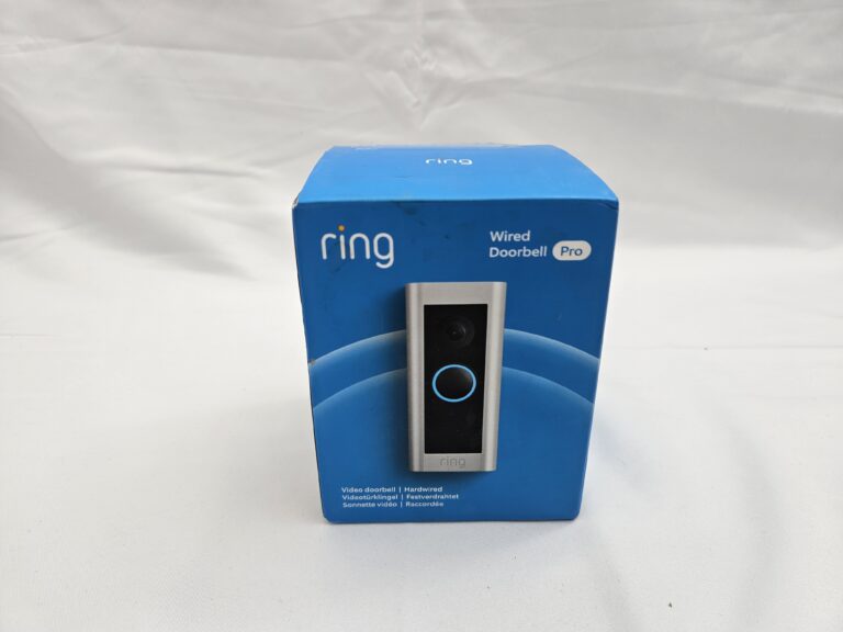 Ring Wired Doorbell Pro – káblový videozvonček, Satin Nickel