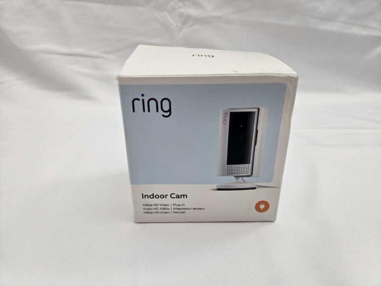 Ring Indoor Cam 1080p HD Plug-In – biela interiérová kamera