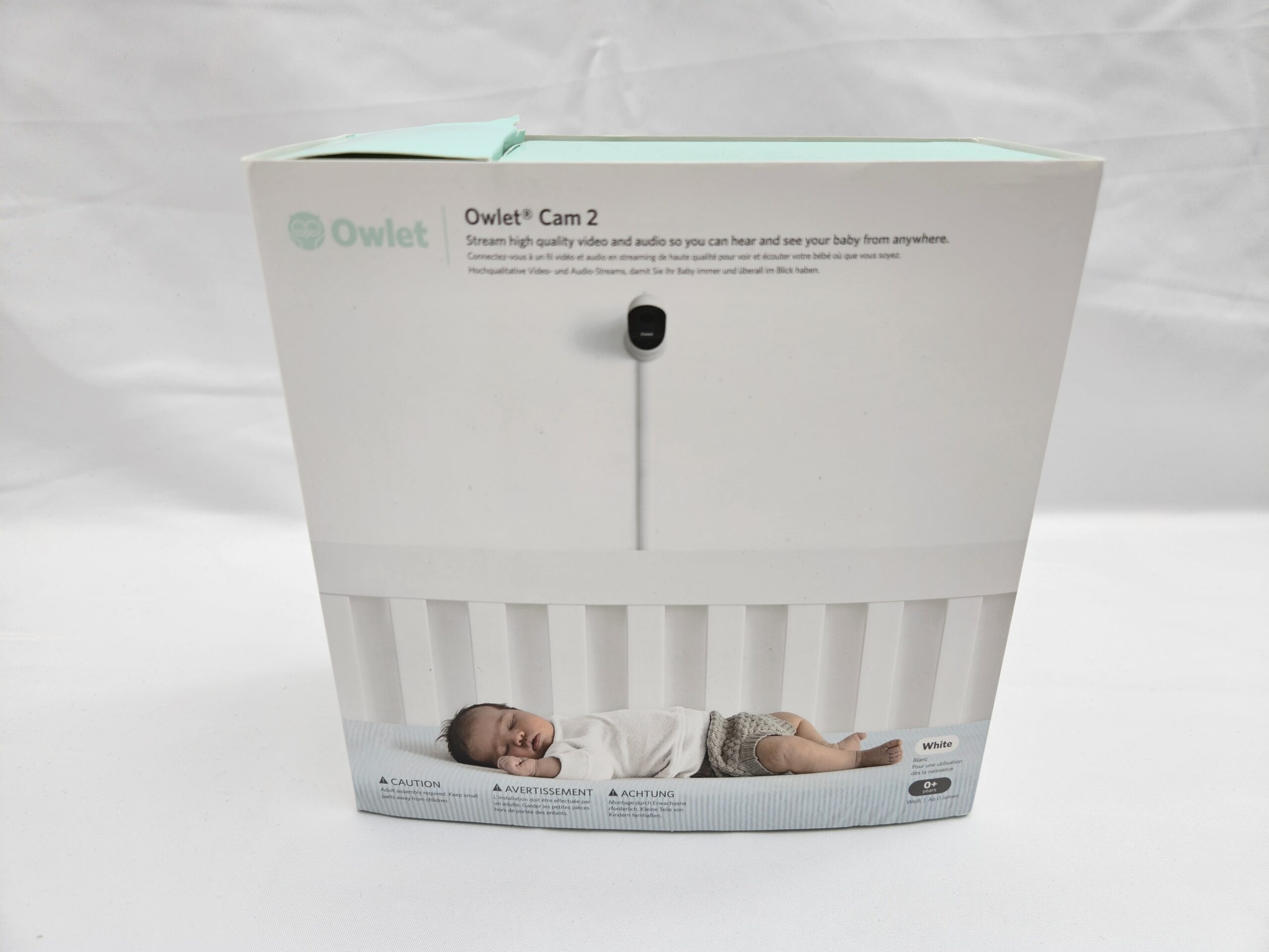 Owlet Cam 2 smart detská kamera - biela