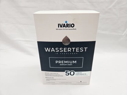 IVARIO Wasseranalyse PREMIUM – komplexná laboratórna analýza pitnej vody
