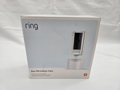 Ring Pan‑Tilt Indoor Cam – otočná vnútorná bezpečnostná kamera s manuálnym krytom súkromia