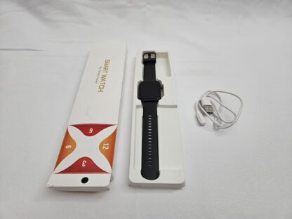 AcclaFit P5 1,85" Smartwatch – inteligentné hodinky, čierne