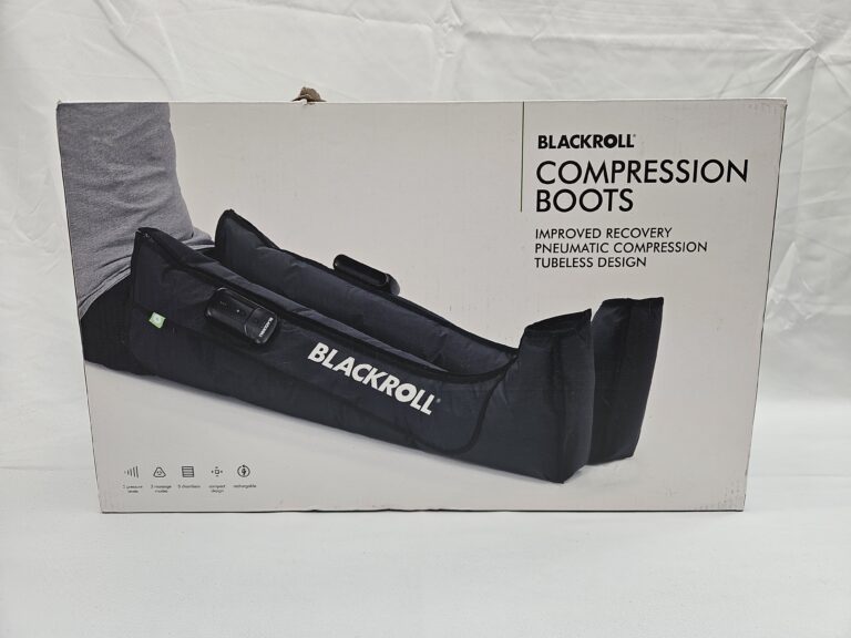BLACKROLL Compression Boots veľkosť S – pneumatické kompresné návleky na regeneráciu nôh