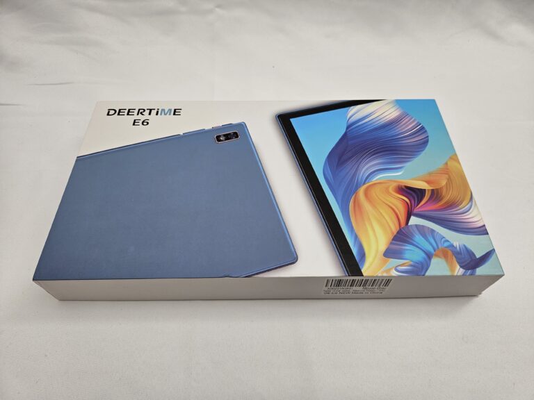 DEERTIME E6 10,1" Android tablet – 128 GB, 6 GB RAM + 16 GB rozšírená pamäť