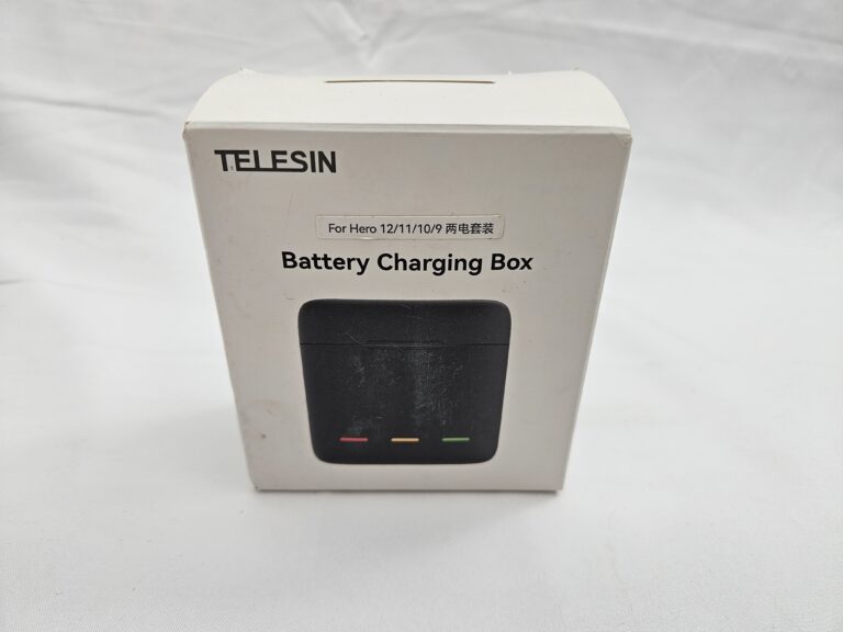 TELESIN Battery Charging Box – nabíjacie puzdro + 2 batérie pre GoPro HERO 9/10/11/12