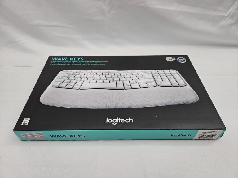Logitech Wave Keys – ergonomická bezdrôtová klávesnica, DE QWERTZ