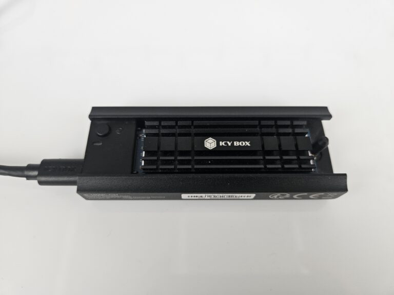 ICY BOX IB-180MC-C31 + Kingston NV3 1TB – externý NVMe SSD, USB 3.2 Gen 2