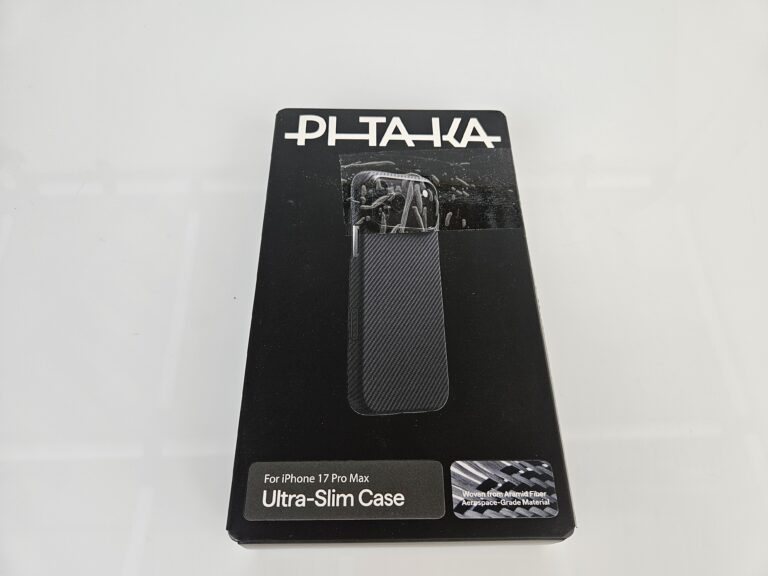 PITAKA Ultra-Slim Case Black/Grey pre iPhone 17 Pro Max – aramid, MagSafe