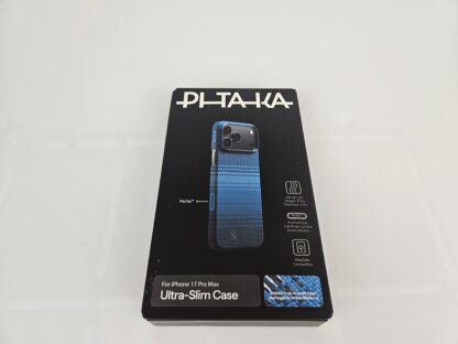 PITAKA Moonrise Ultra-Slim Case pre iPhone 17 Pro Max – aramidové vlákno, MagSafe