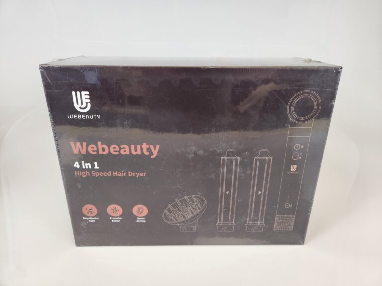 Webeauty Hype-Air F9E – vysokorýchlostný fén na vlasy 4v1 s kulmami a difuzérom
