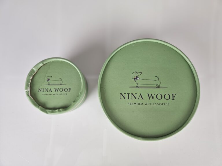 Nina Woof – vôdzka pre psa + puzdro na sáčky, vegánska koža, London Grey