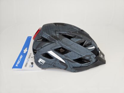 Fischer Urban Plus Brooklyn – cyklistická prilba s LED svetlom, S/M (52–59 cm)