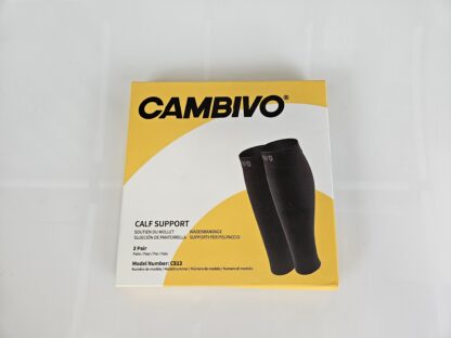 Cambivo CS13 – lýtkové kompresné návleky Calf Support, 2 páry, telová farba, veľkosť L