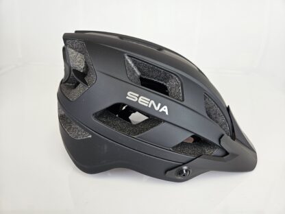SENA M1 EVO – smart MTB prilba s mesh interkomom, matná čierna, M (55–59 cm)